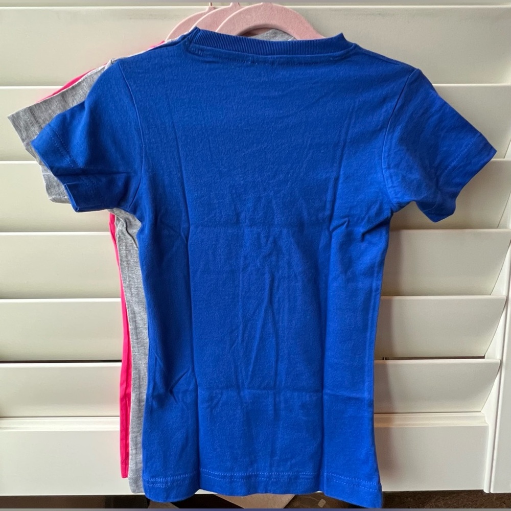 Marky - Girls NEW In Bag  XS SS Tees - Hot Pink, Heather Gray & Royal Blue - Picture 10 of 10